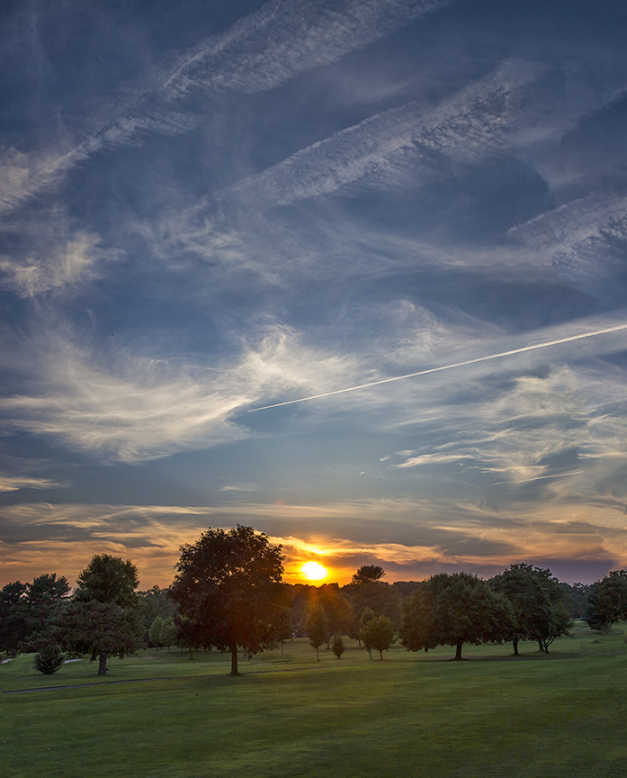 Golf Course Sunset 7 img 35mm blend