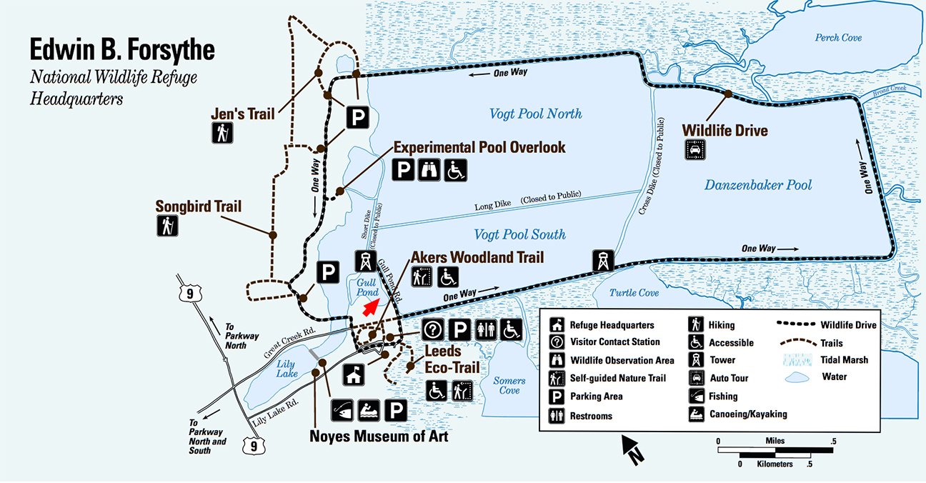 Forsythe NWR Map_Arrow