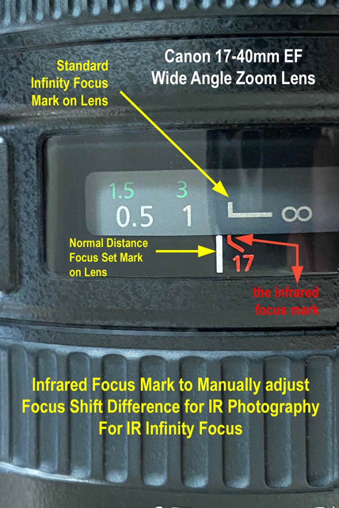 Infinity focus mark v2
