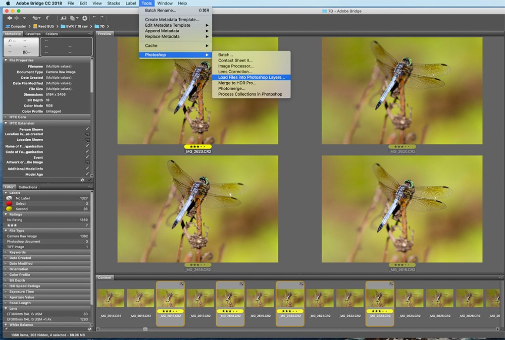 2 A Load files into Layere PSD copy